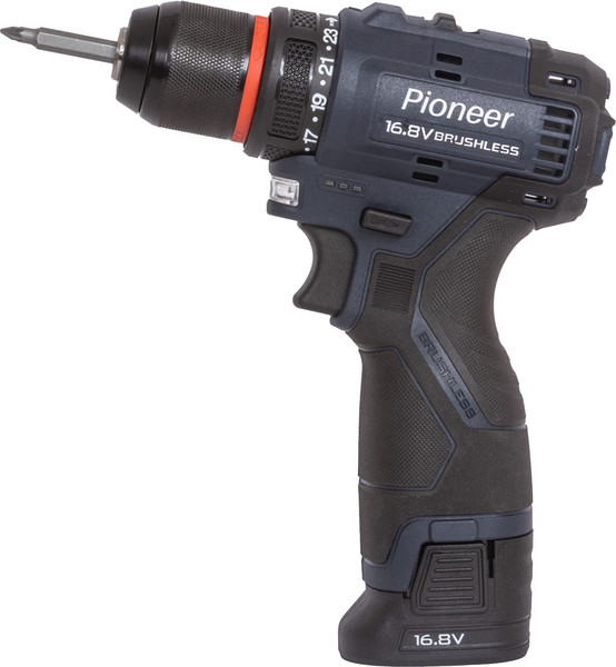 Изображение товара Аккумуляторная дрель-шуруповерт Pioneer CD-E1602BL-12C
