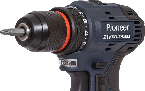 Изображение товара Аккумуляторная дрель-шуруповерт Pioneer CD-E2012BL-01C