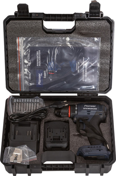 Изображение товара Аккумуляторная дрель-шуруповерт Pioneer CD-E2012BL-01C