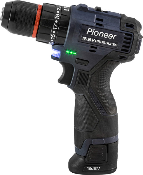 Изображение товара Аккумуляторная дрель-шуруповерт Pioneer CID-E1602BL-22C