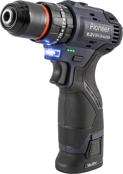 Изображение товара Аккумуляторная дрель-шуруповерт Pioneer CID-E1602BL-22C