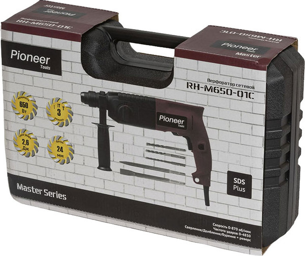 Изображение товара Перфоратор Pioneer RH-M650-01C