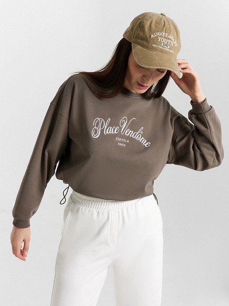 Изображение товара Свитшот Mark Formelle 122950/1 (р.164/170-88-94, грецкий орех)