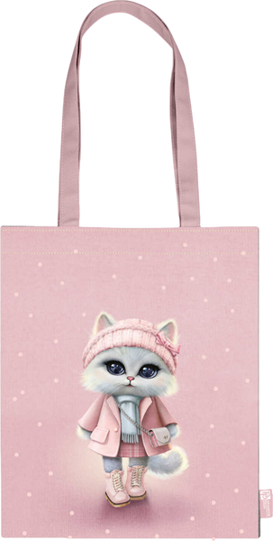 Изображение товара Сумка-шоппер Феникс+ Кошечка в пальто / 69075