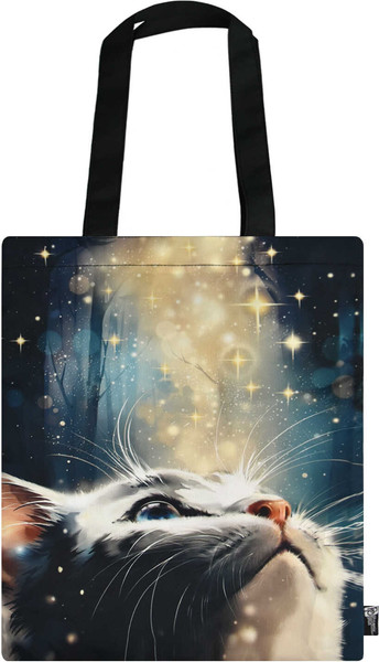 Изображение товара Сумка-шоппер Феникс+ Кот со звездами / 69204
