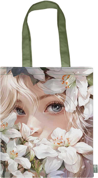Изображение товара Сумка-шоппер Феникс+ Девушка в лилиях / 69208