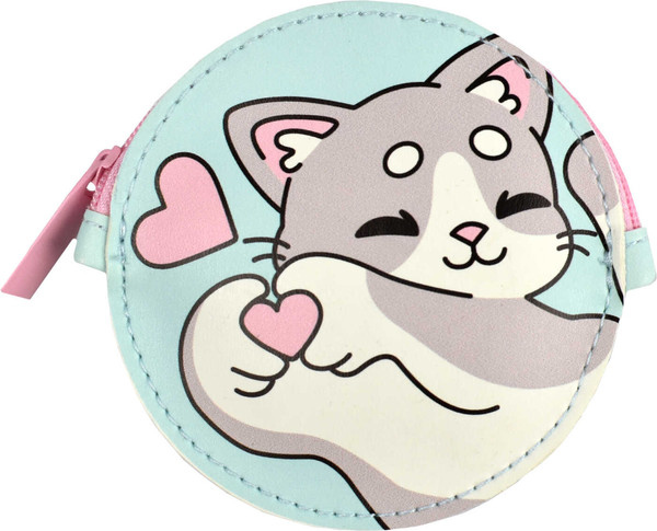 Изображение товара Кошелек детский Феникс+ Влюбленный котик / 69081