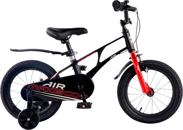 Изображение товара Детский велосипед Maxiscoo Air Стандарт Плюс 14 2025 / MSC-A1442 (обсидиан, разобранный, в коробке)