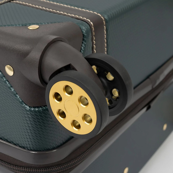 Изображение товара Чемодан на колесах Francesco Molinary 336-0193/2-20GRN (зеленый)