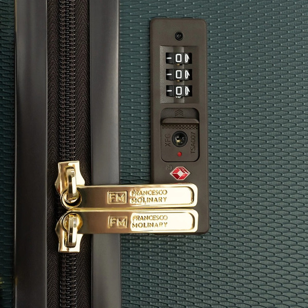 Изображение товара Чемодан на колесах Francesco Molinary 336-0193/2-20GRN (зеленый)