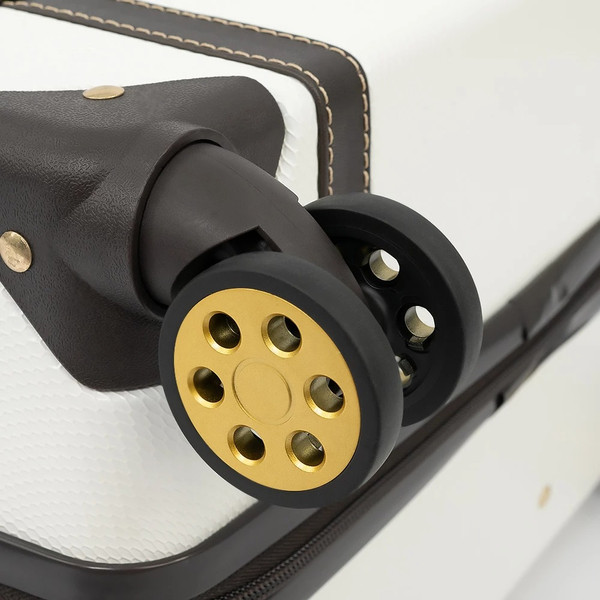 Изображение товара Чемодан на колесах Francesco Molinary 336-0193/2-24BEG (бежевый)