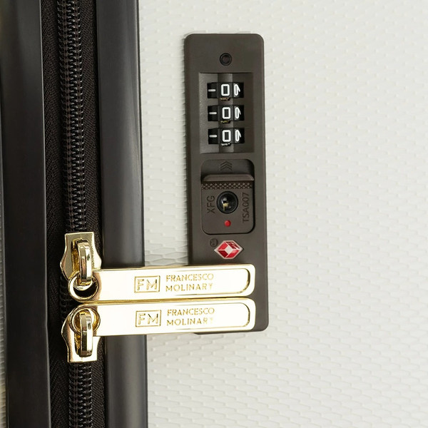 Изображение товара Чемодан на колесах Francesco Molinary 336-0193/2-24BEG (бежевый)