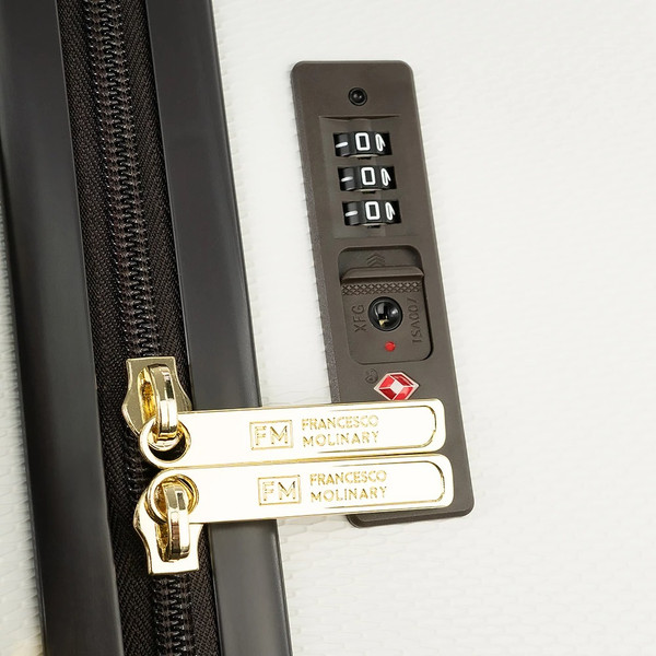 Изображение товара Чемодан на колесах Francesco Molinary 336-0193/2-24BEG (бежевый)