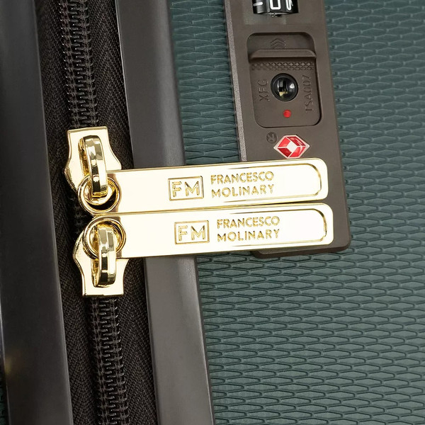 Изображение товара Чемодан на колесах Francesco Molinary 336-0193/2-24GRN (зеленый)