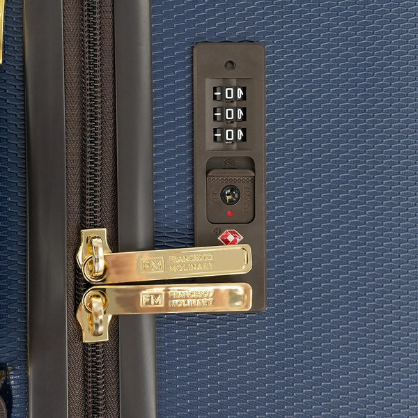 Изображение товара Чемодан на колесах Francesco Molinary 336-0193/3-20NAV (синий)