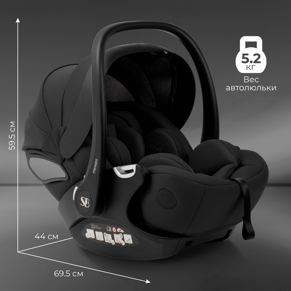 Изображение товара Автокресло Sweet Baby Premier (черный)