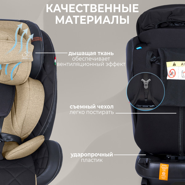 Изображение товара Автокресло Sweet Baby Suburban 360 Isofix 0-36  (коричневый)