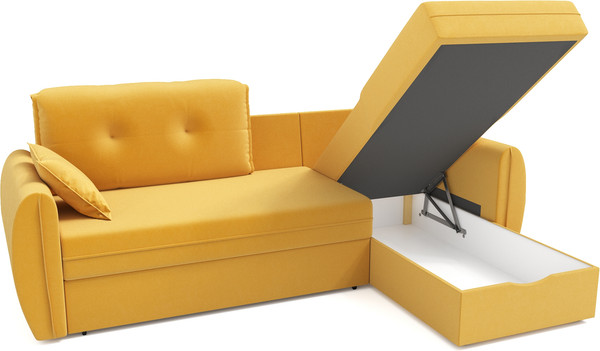 Изображение товара Диван угловой Mio Tesoro Лагос (Velutto 56, сван)