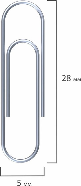 Изображение товара Скрепки Staff 270451 (100шт)