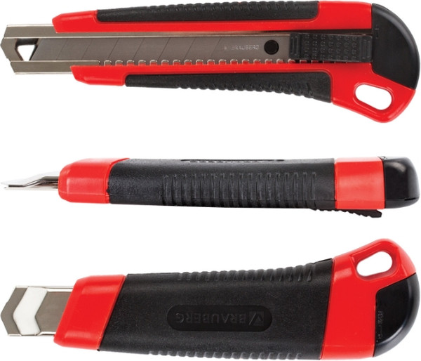 Изображение товара Нож канцелярский Brauberg 230919