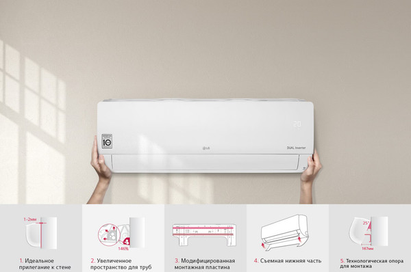 Изображение товара Сплит-система LG LS18GQ.NSK3 / LS18GQ.U18A3