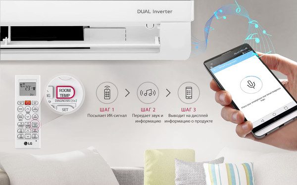 Изображение товара Сплит-система LG LS18GQ.NSK3 / LS18GQ.U18A3