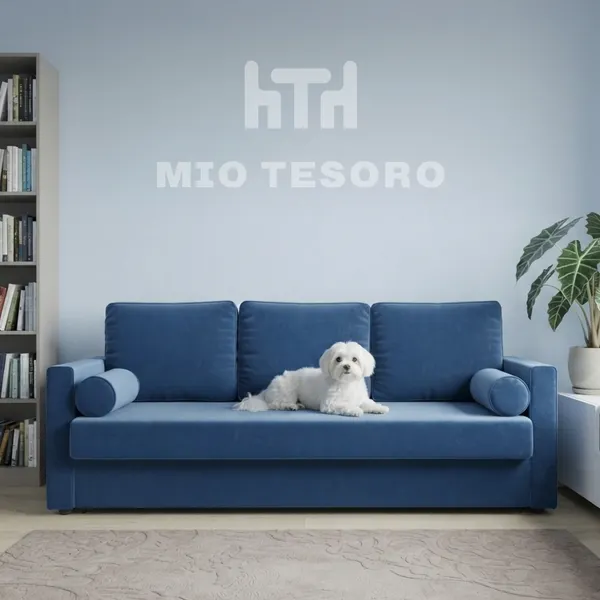 Изображение товара Диван Mio Tesoro Кронус (Velutto 26, сван)