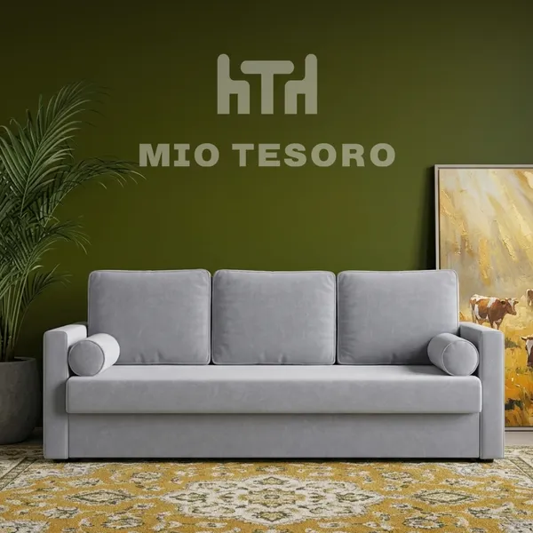 Изображение товара Диван Mio Tesoro Кронус (Velutto 52, сван)