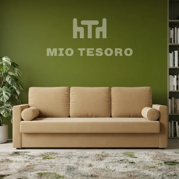 Изображение товара Диван Mio Tesoro Кронус (Velutto 59, сван)