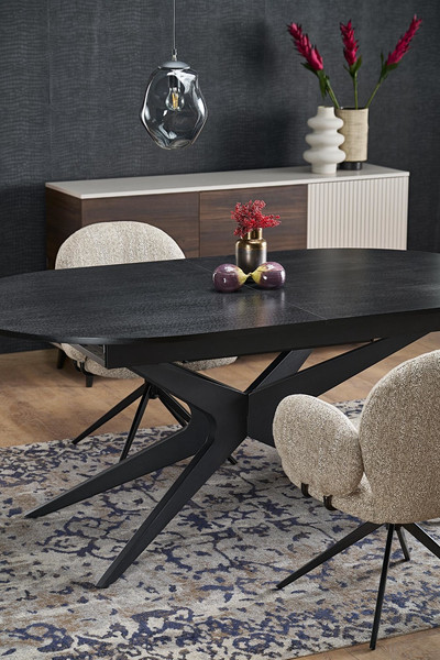 Изображение товара Обеденный стол Halmar Sandro / V-CH-SANDRO-ST (черный)