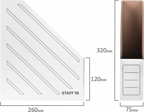 Изображение товара Лоток для бумаг Staff 128881