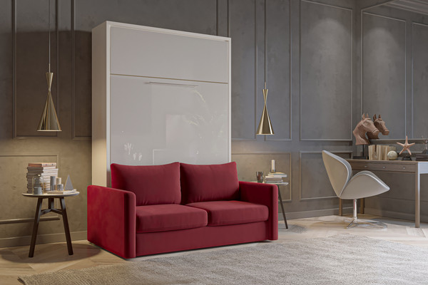 Изображение товара Комплект мебели трансформер Макс Стайл Fidji Sofa Egger 140x200x36 (белый классический W960 ST7)