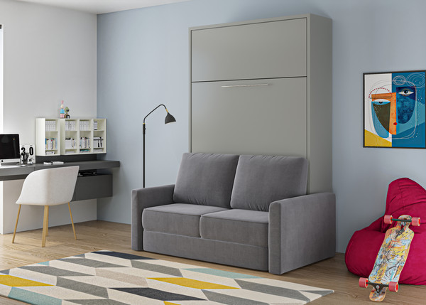 Изображение товара Комплект мебели трансформер Макс Стайл Fidji Sofa Egger 140x200x36 (серый асфальт U732 ST9)