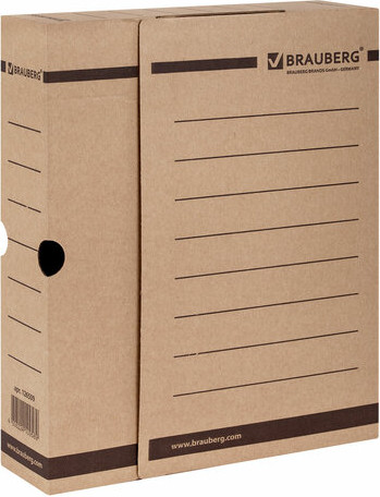 Изображение товара Коробка архивная Brauberg 126509