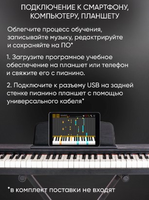 Изображение товара Цифровое фортепиано Aiwa ASZ-88B