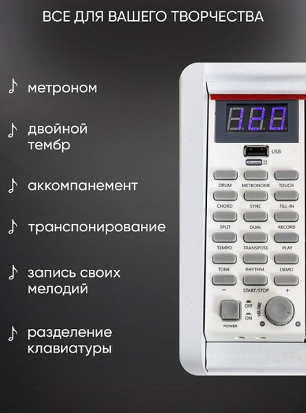 Изображение товара Цифровое фортепиано Aiwa ASZ-88W
