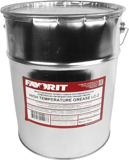 Изображение товара Смазка техническая Favorit High Temperature Grease LC-2 / 58280 (18кг)
