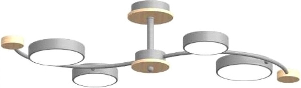 Изображение товара Люстра LED4U L3206-800 GR