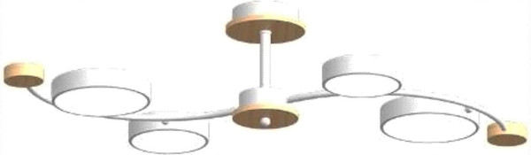 Изображение товара Люстра LED4U L3206-800 WH