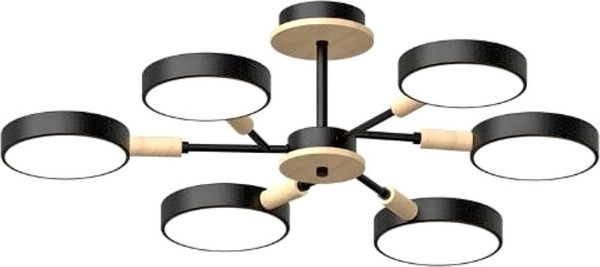 Изображение товара Люстра LED4U L3218-740 BK