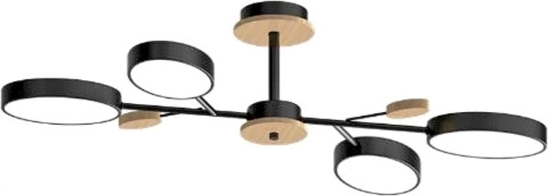 Изображение товара Люстра LED4U L3219-830 BK