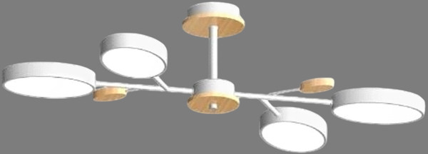 Изображение товара Люстра LED4U L3219-830 WH