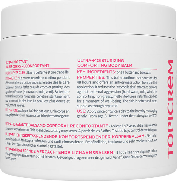 Изображение товара Бальзам для тела Topicrem Ультра-увлажняющий (380мл)