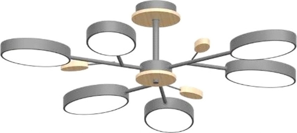 Изображение товара Люстра LED4U L3220-830 GR