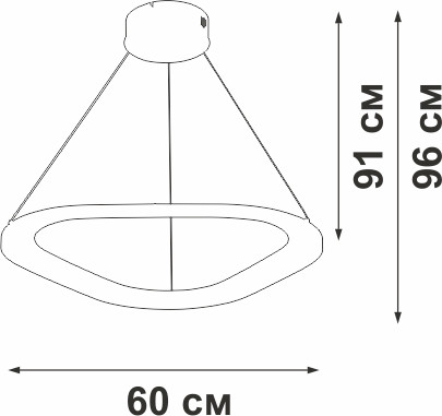 Изображение товара Потолочный светильник Vitaluce V2692-1/1S