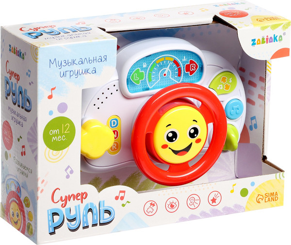 Изображение товара Развивающая игрушка Zabiaka Супер руль KL293782 / 10612091