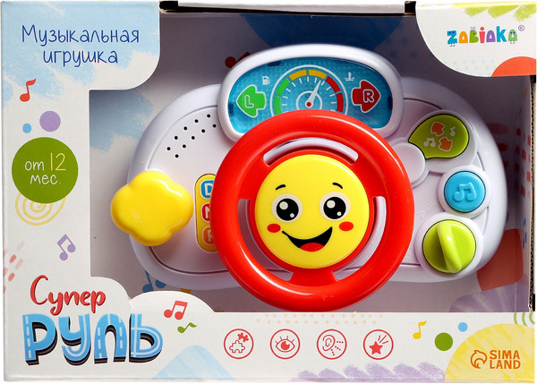 Изображение товара Развивающая игрушка Zabiaka Супер руль KL293782 / 10612091