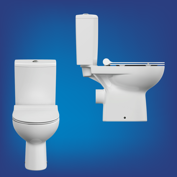 Изображение товара Чаша унитаза напольного Cersanit Nature Clean On 011 3/5 DPL EO Slim / 65410 (чаша)