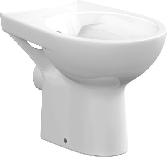 Изображение товара Чаша унитаза напольного Cersanit Nature Clean On 011 3/5 DPL EO Slim / 65410 (чаша)