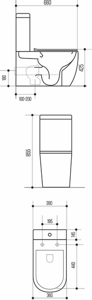 Изображение товара Сливной бачок Wave Neo / 553132